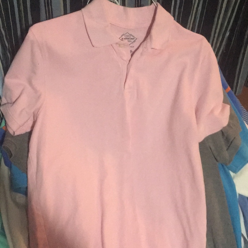 Pink polo